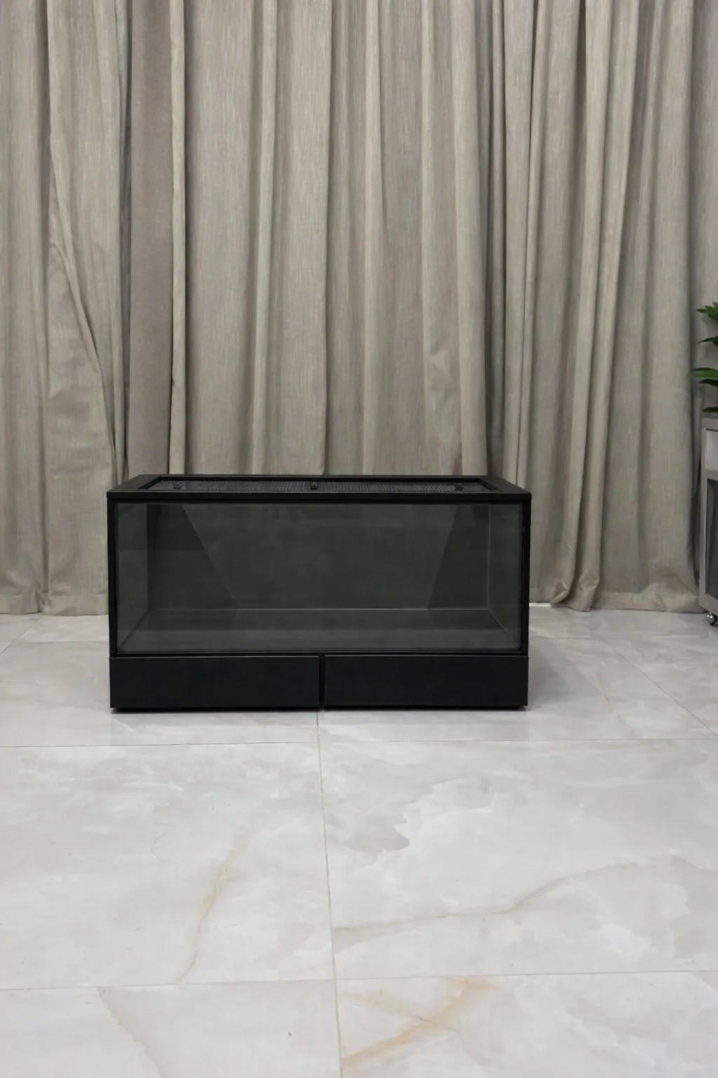 Therrário 100 × 50 × 50 cm — Linha Black