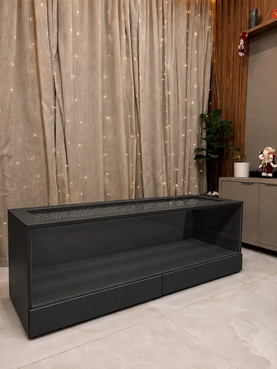Therrário 150 × 50 × 50 cm — Linha Black