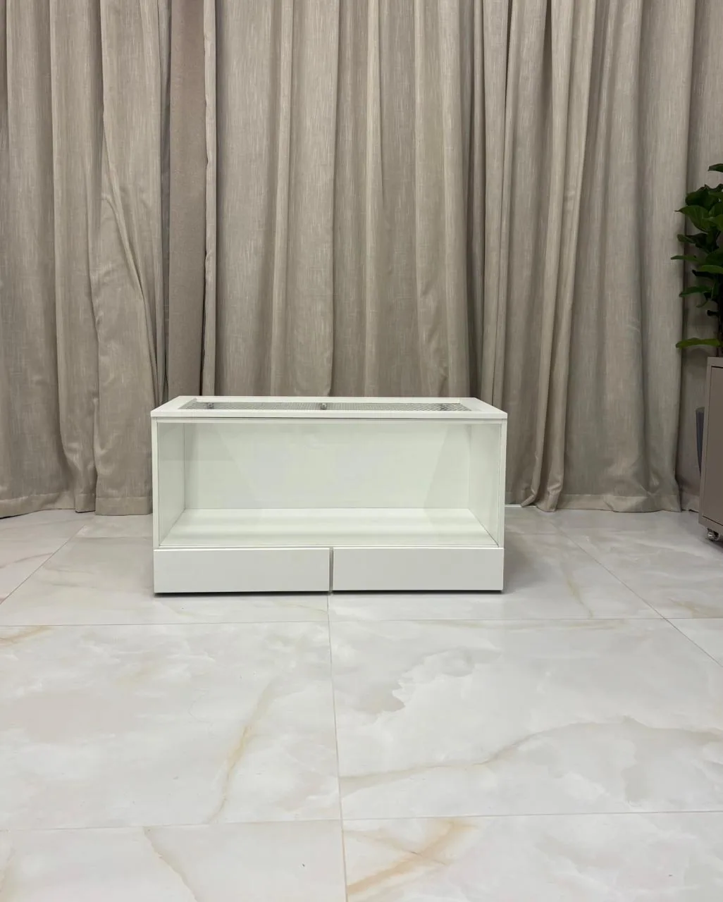Therrário 100 × 50 × 50 cm — Linha White